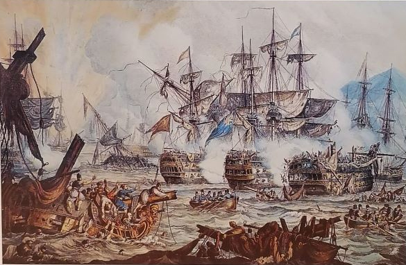 Δεκαπενταύγουστος 1825 - Ναύαρχος Γεώργιος Σαχτούρης
