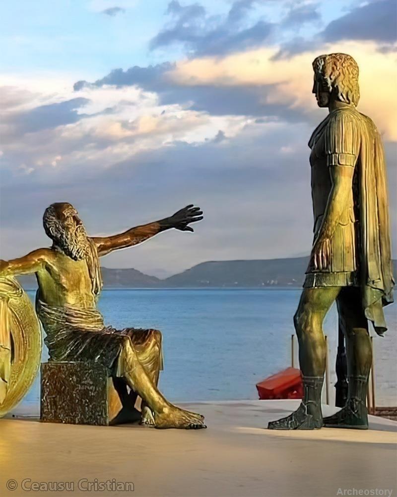Μέγας Αλέξανδρος και Διογένης ο Κυνικός