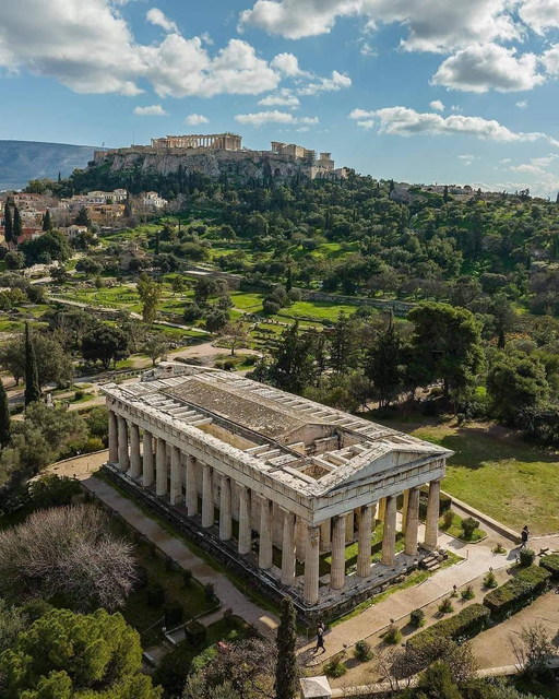 ο Ναός τού Ηφαίστου στην Αθήνα