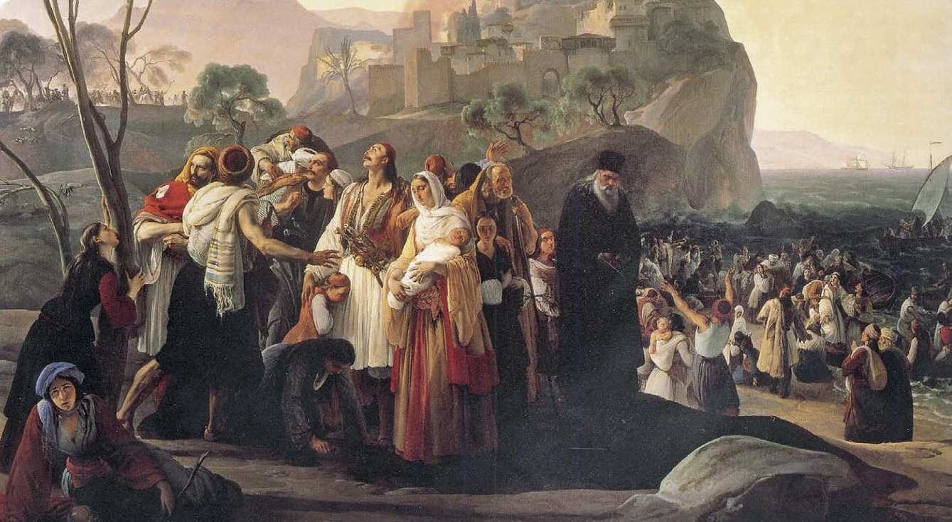 Οι Πρόσφυγες τής Πάργας – Francesco Hayez -1819