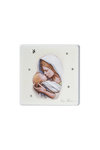 εικόνα Παναγία Γλυκοφιλούσα, ζωγραφισμένη σε ξύλο με ασημένιο αστέρι και 5 στρας / 2ΕΙ0226 / 125 x 125 mm