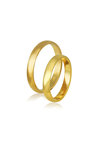 βέρες γάμου - αρραβώνων, σε χρυσό Κ9 ή Κ14 / 412 / 3,30 mm